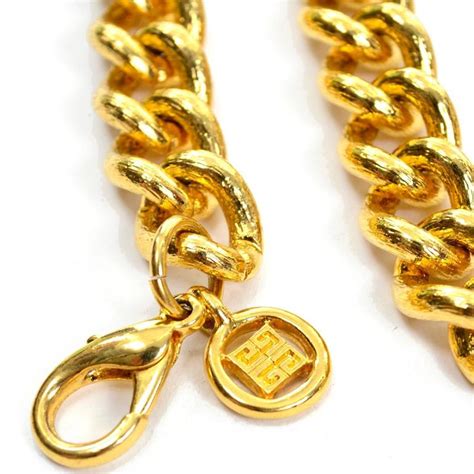 givenchy bar pin with chain|Vintage Givenchy Bar Pin Signed Gold Tone Chain Link .